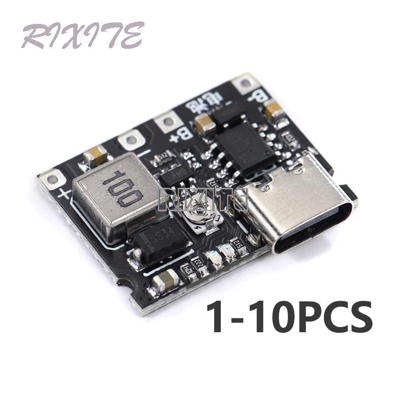 Tp4056 Module - 1-10 pièces Lithium Li-ion 18650 3.7V