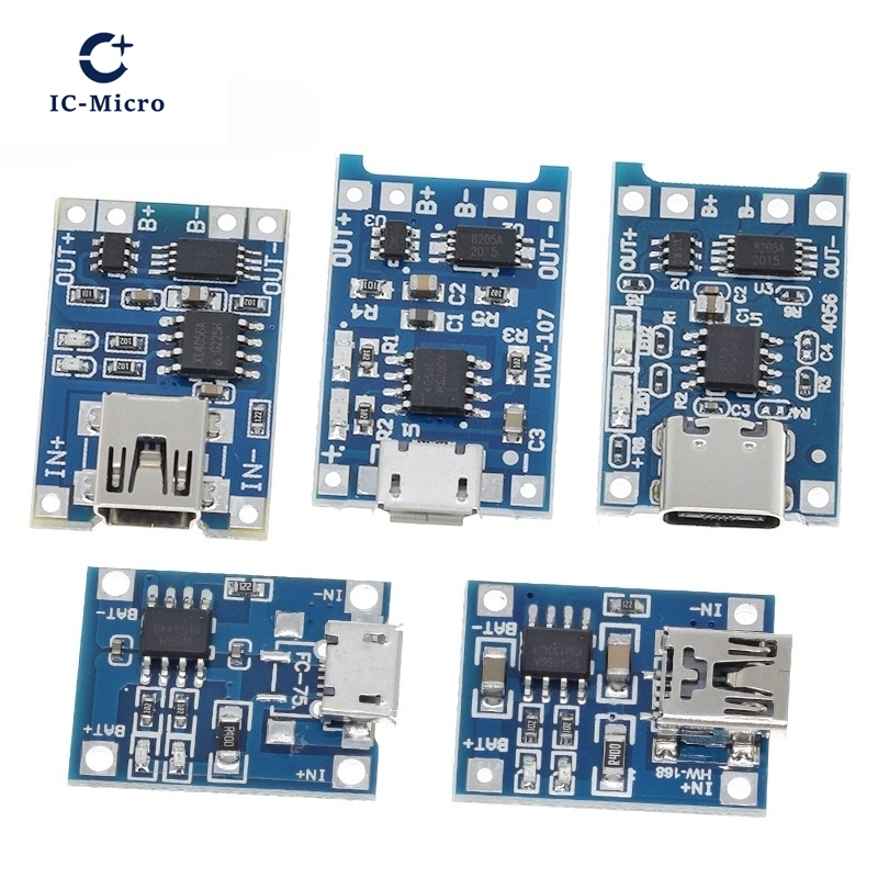 1/5 pièces 5V 1A Micro/type-c/ - Tp4056 Module avis et prix