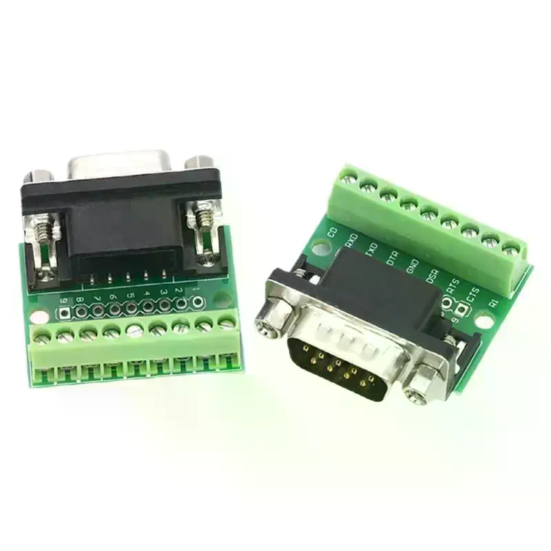 Carte adaptateur DB9 mâle-feme - Screw Terminal Block avis et prix