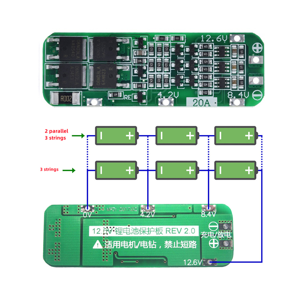 Batterie Lithium Li-ion 3S 20a - Li Ion Charger Module avis et prix