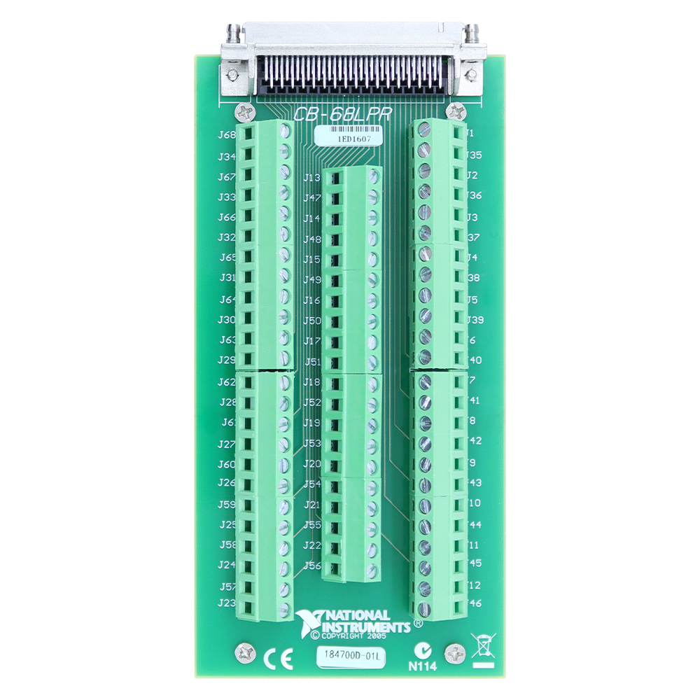 Bloc de connecteurs I/O à vis  - Screw Terminal Block avis et prix