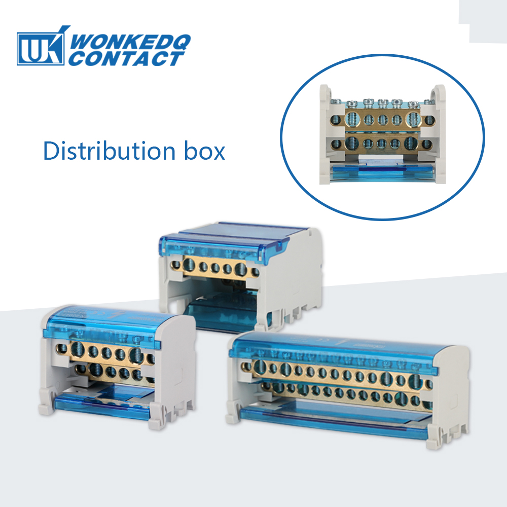 Bornier sur Rail Din WKH-207/2 - Screw Terminal Block avis et prix
