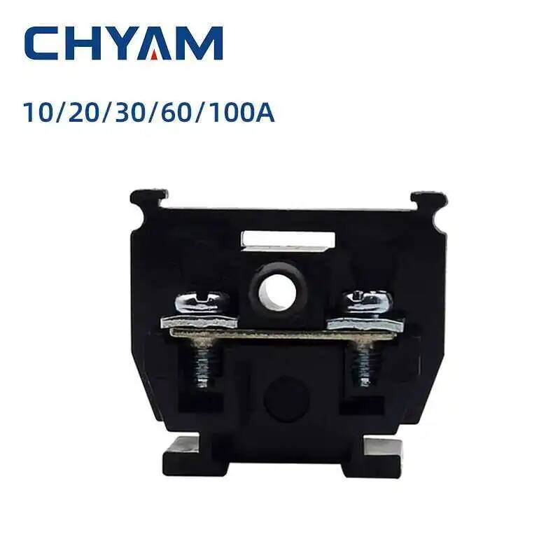 Bornier noir TBC 10/20/30/60/1 - Screw Terminal Block avis et prix